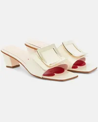 Roger Vivier Sandali Love 45 in pelle Bianco