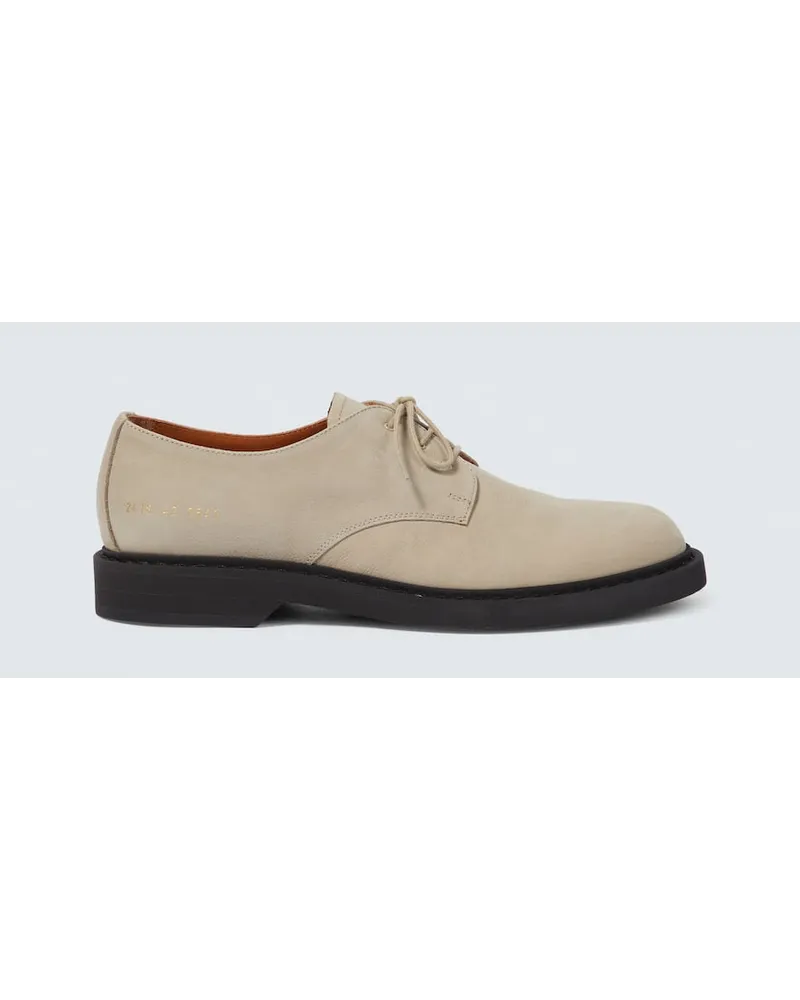 Common Projects Stringate in suede Grigio