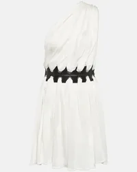 Alaïa Alaïa Miniabito con pelle Bianco