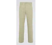 Pantaloni Hard Twist in cotone e seta