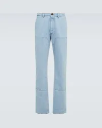 Winnie NYC Jeans regular con motivo patchwork Blu