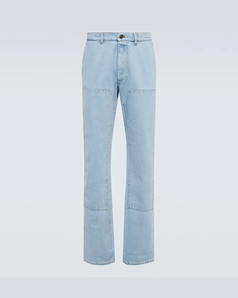 Winnie NYC Jeans regular con motivo patchwork Blu