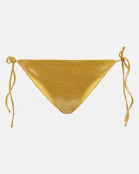 JADE SWIM Slip bikini Ties Oro