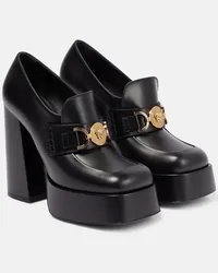 Versace Pumps mocassino Aevitas in pelle Nero