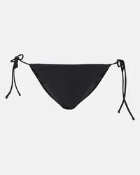 JADE SWIM Slip bikini Ties a vita bassa Nero