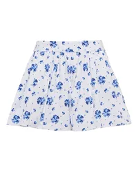 Caroline Constas Shorts Teagen in misto cotone con stampa Bianco