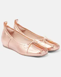 Simone Rocha Ballerine Classic in pelle Beige