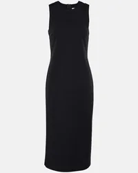 Max Mara Leisure - Abito midi Emilia in jersey Nero