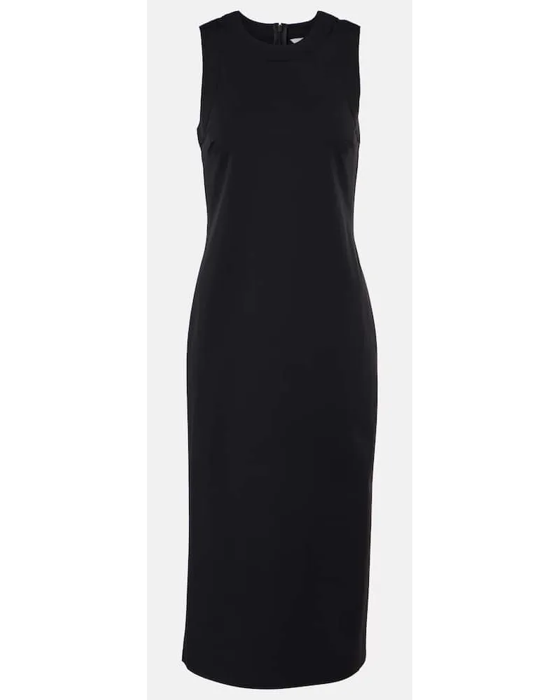 Max Mara Leisure - Abito midi Emilia in jersey Nero
