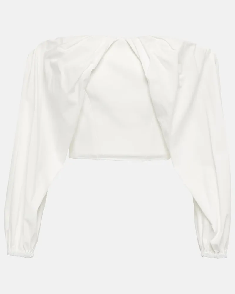 Maticevski Top cropped Bianco