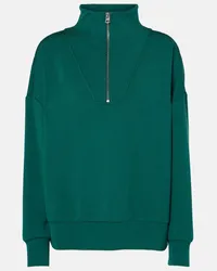 Varley Pullover Hawley con zip Verde