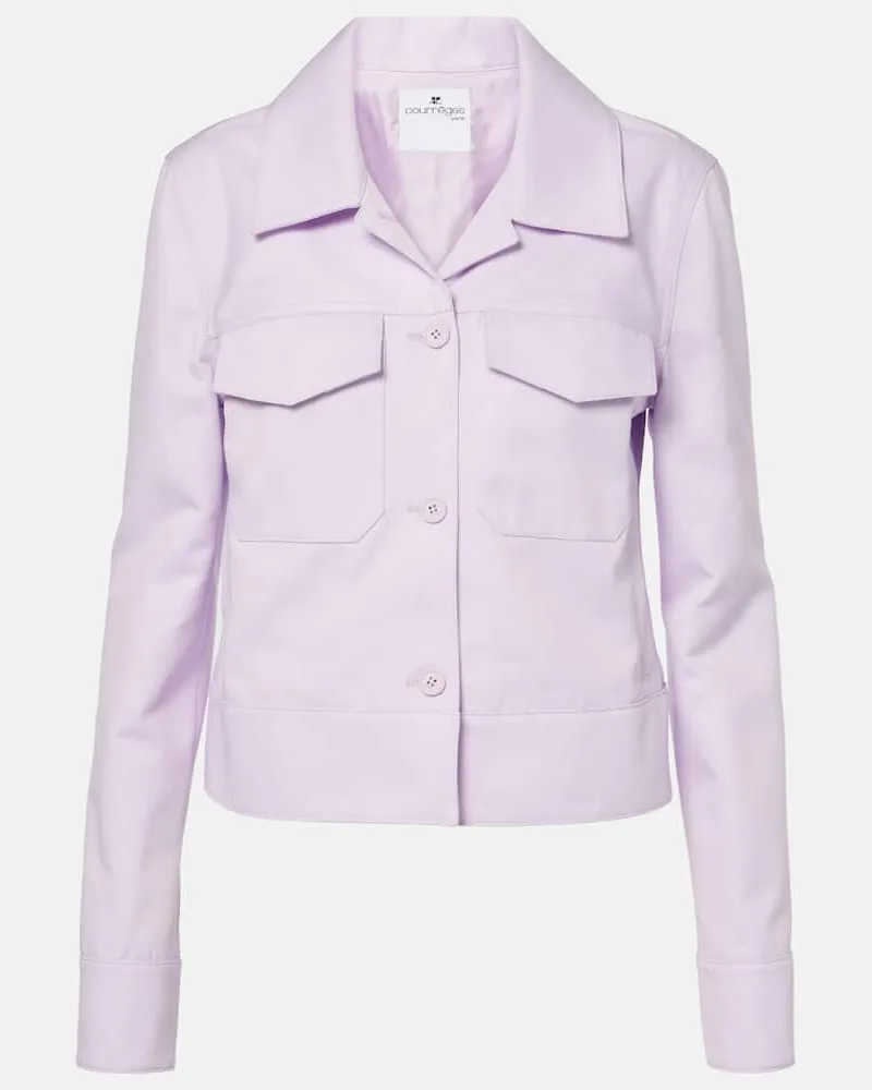 Courrèges CourrÃ¨ges Giacca con logo Rosa