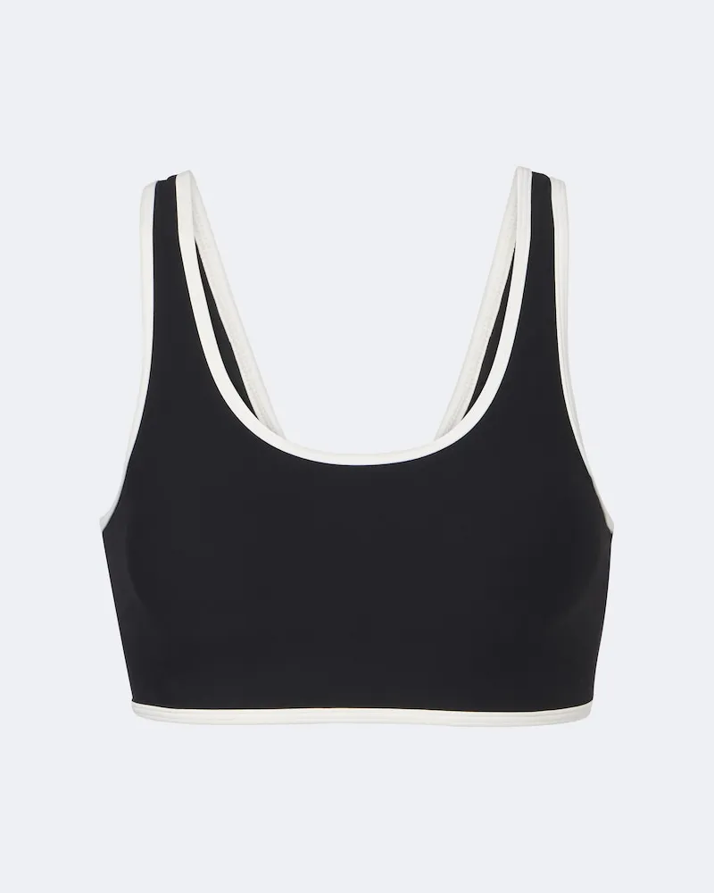 The Upside Top sportivo Sol Jade Nero