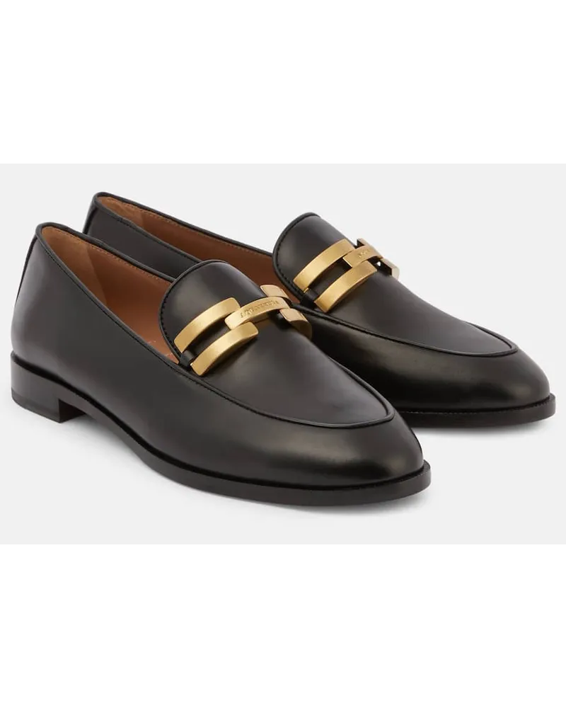 Aquazzura Mocassini Brandi in pelle Nero