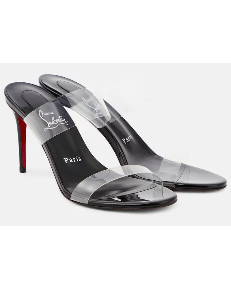 Christian Louboutin Sandali Just Nothing 85 in PVC Trasparente
