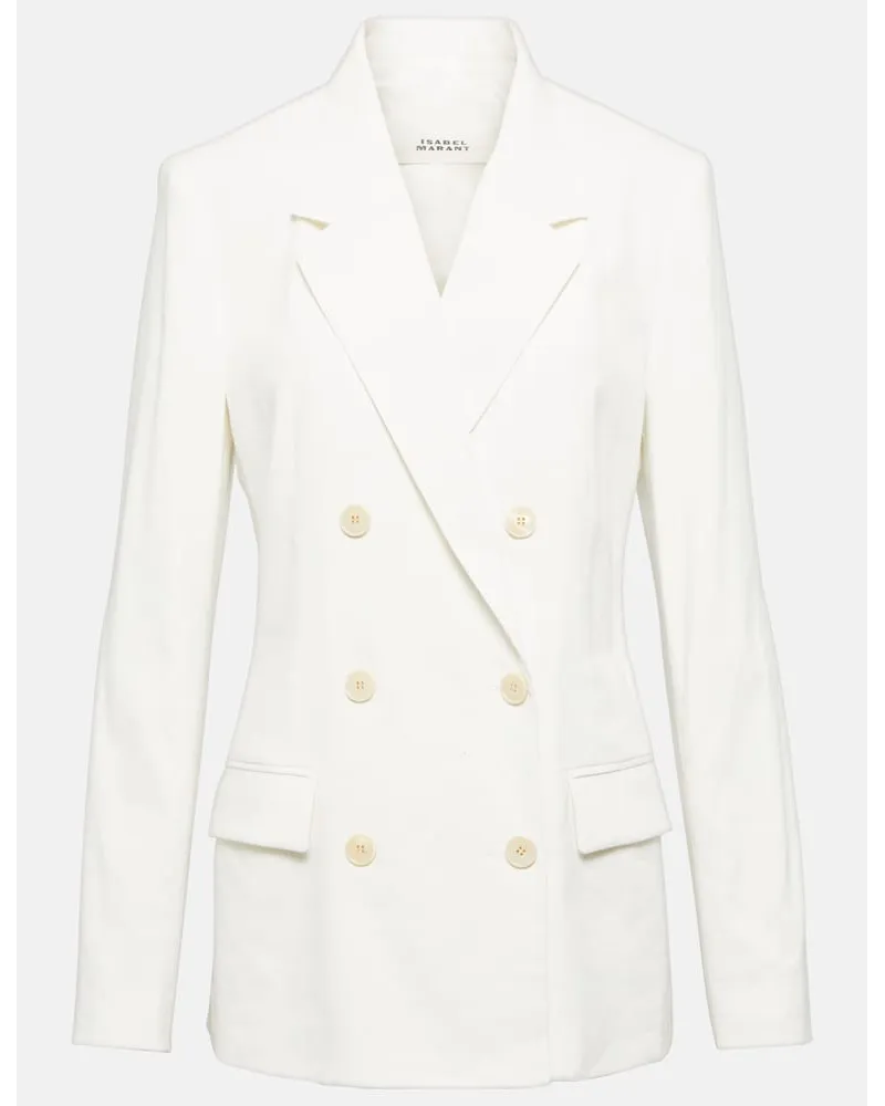 Isabel Marant Blazer doppiopetto Sheril Bianco