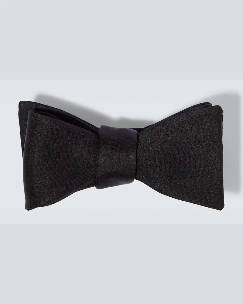 Loro Piana Papillon in seta Nero