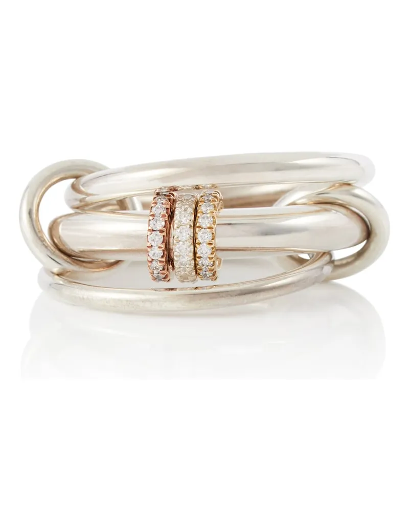 Spinelli Kilcollin Anello Gemini in argento sterling Argento