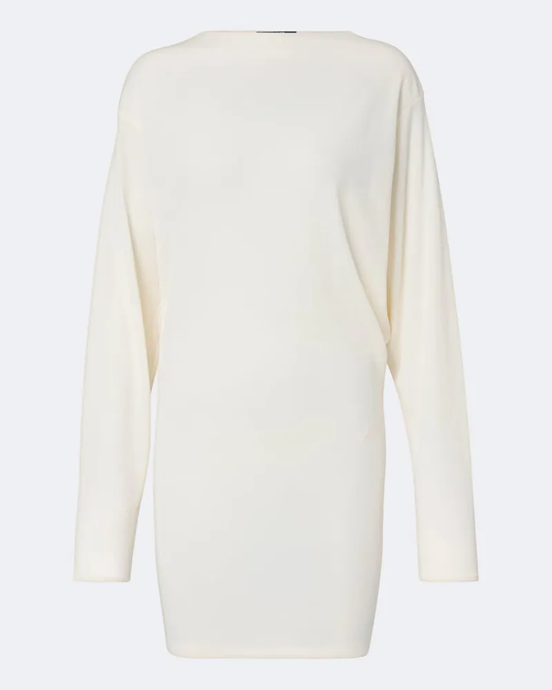 Jacquemus Abito corto Mistral in jersey Bianco