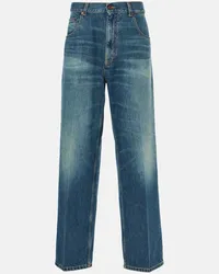 Victoria Beckham Jeans regular a vita bassa Blu