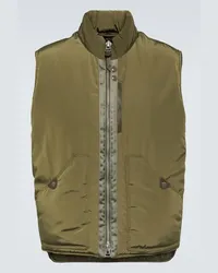 Tom Ford Gilet imbottito Verde