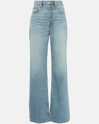 RE/DONE Jeans a gamba larga e vita alta ’70s Blu