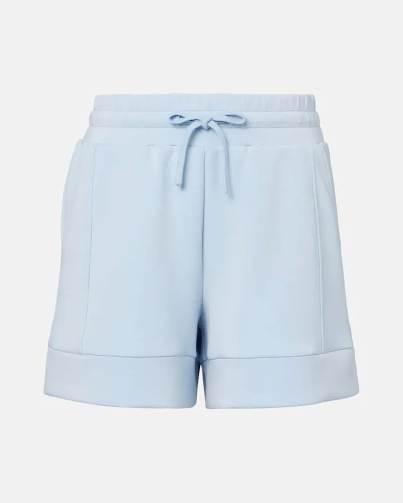 Varley Shorts Atrium in jersey a vita alta Blu