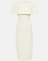 EMILIA WICKSTEAD Bridal - Abito midi Blaine Bianco