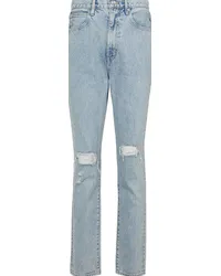 SLVRLAKE Jeans distressed Beatnik a vita alta Blu