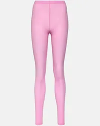 Isabel Marant Leggings Fibby in mesh Rosa