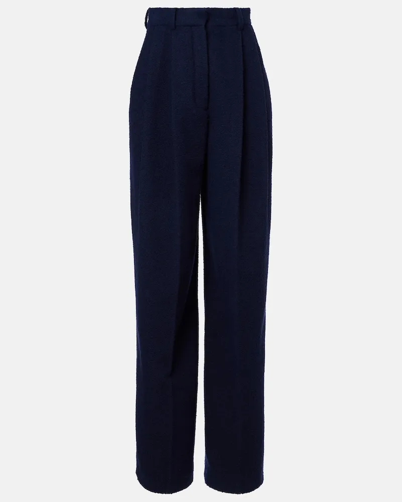 Loro Piana Pantaloni a gamba larga Kurt Blu
