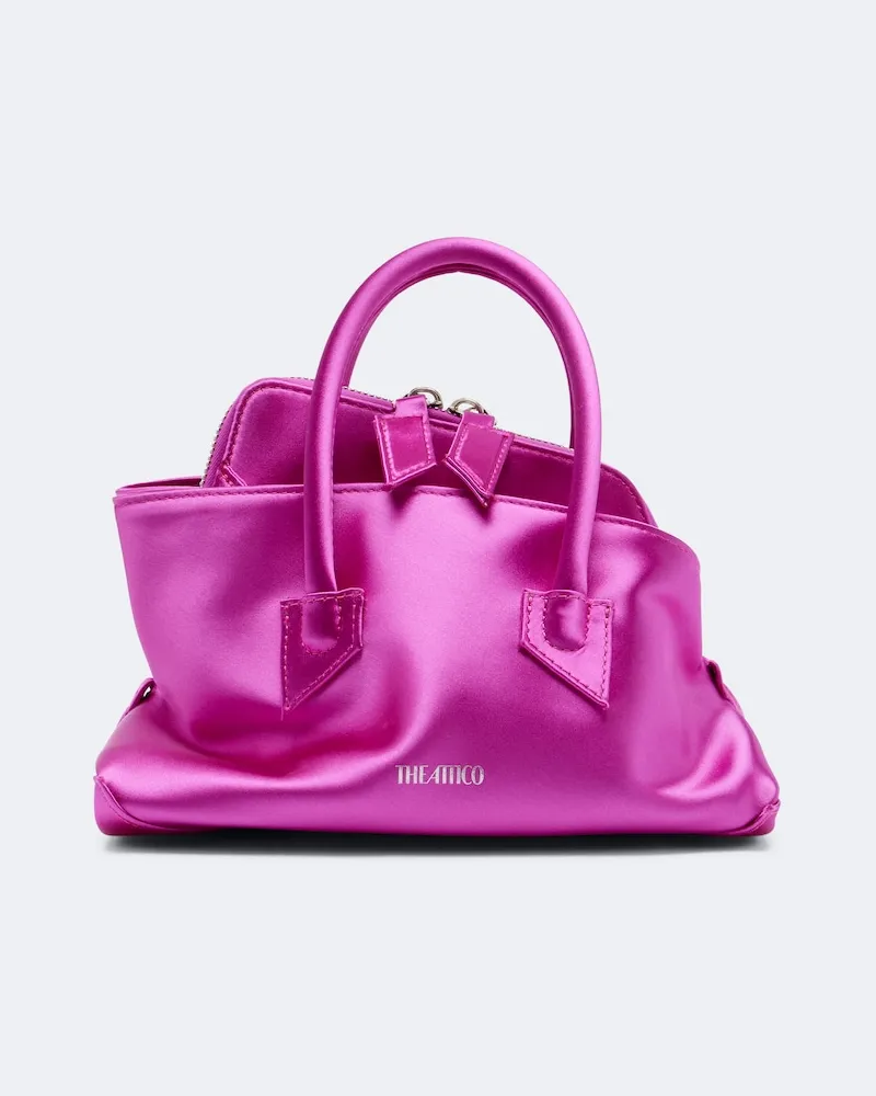 ATTICO Borsa a mano La Passeggiata Mini in raso Rosa