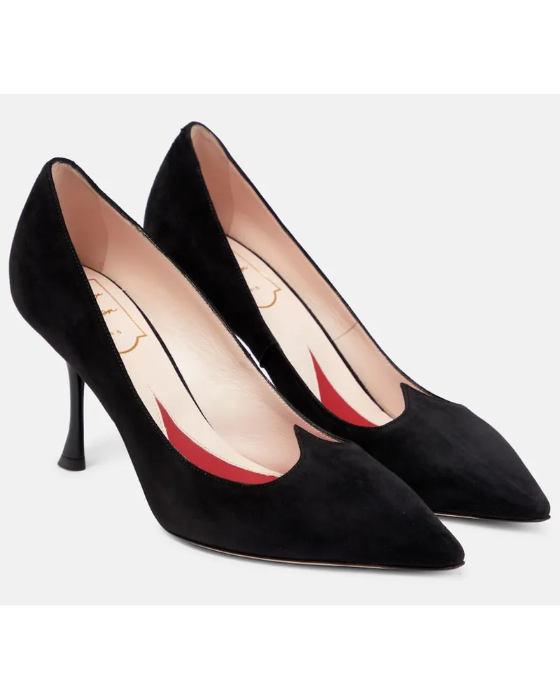 Roger Vivier Pumps I Love Vivier in suede Nero