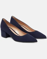 Gianvito Rossi Pumps Piper in suede Blu