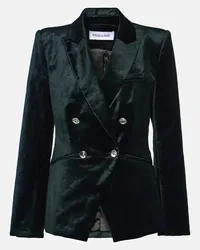 Veronica Beard Blazer Elam Dickey in velluto Nero