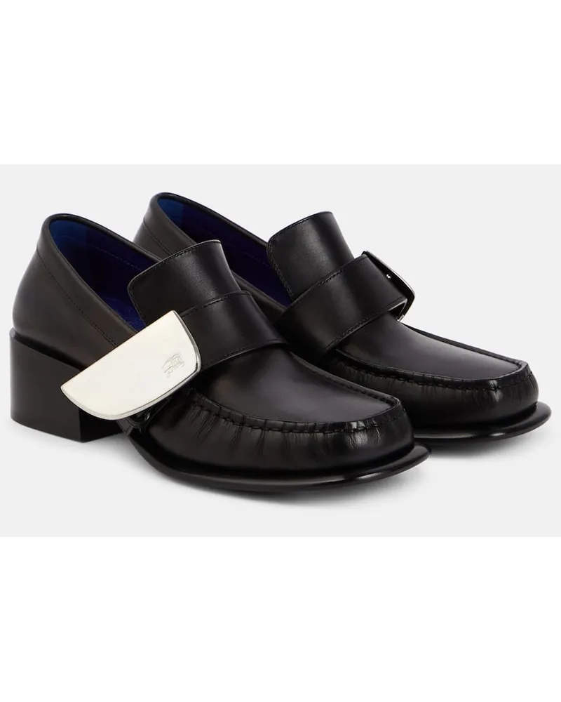 Burberry Pumps mocassino in pelle Nero