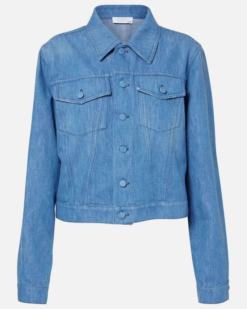 Gabriela Hearst Giacca di jeans Roland Blu