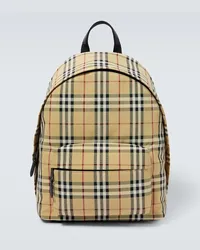 Burberry Zaino Burberry Check Beige