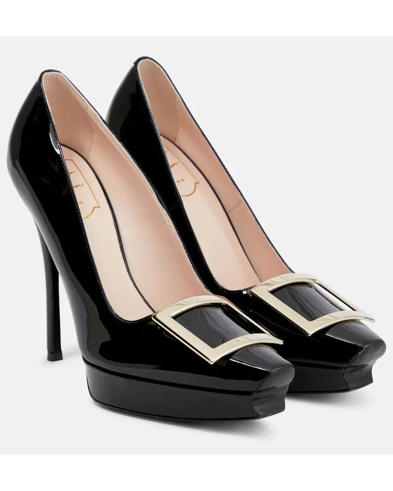 Roger Vivier Pumps Trompette in vernice Nero