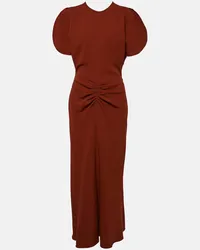 Victoria Beckham Abito midi Rosso