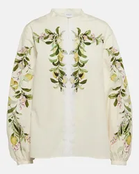 Giambattista Valli Blusa in cotone Bianco