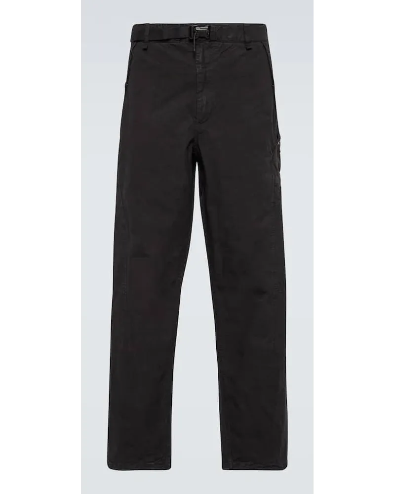 C.P. Company Pantaloni regular Ba-Tic in cotone Grigio