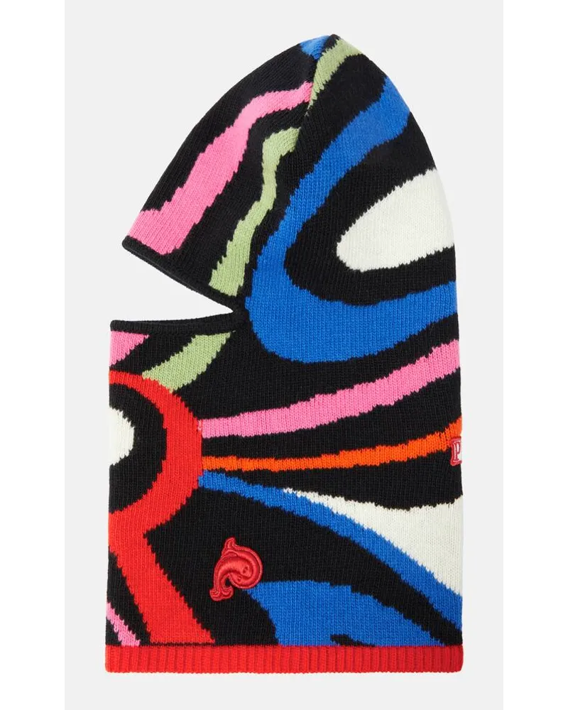 Emilio Pucci Berretto in lana Marmo Multicolore