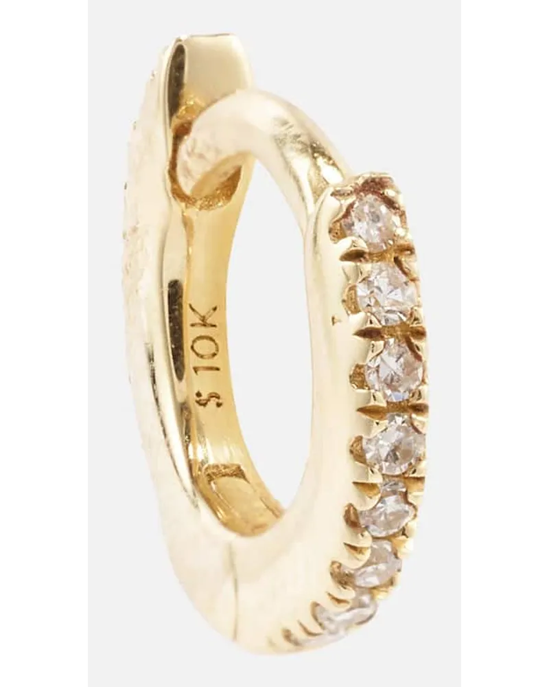 Stone & Strand Orecchini in oro 10kt con diamanti Oro