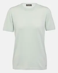 Loro Piana T-shirt Angera in cotone Verde