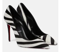 Pumps Kate 100 in pelle con stampa