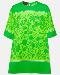 Gucci Top con stampa floreale Verde