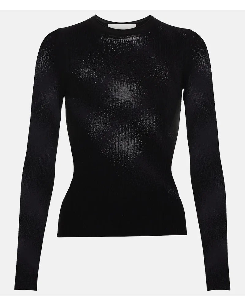 Dion Lee Top in maglia Nero