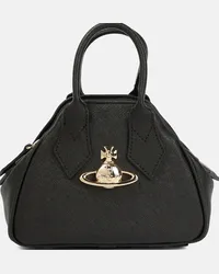 Vivienne Westwood Borsa a spalla Yasmine Mini in pelle Nero