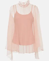 Max Mara Blusa da sposa Maniero Rosa